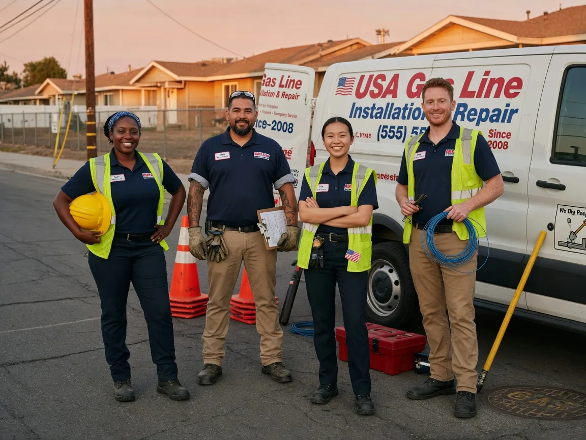 Gas Line Installation company in Barksdale Afb, LA